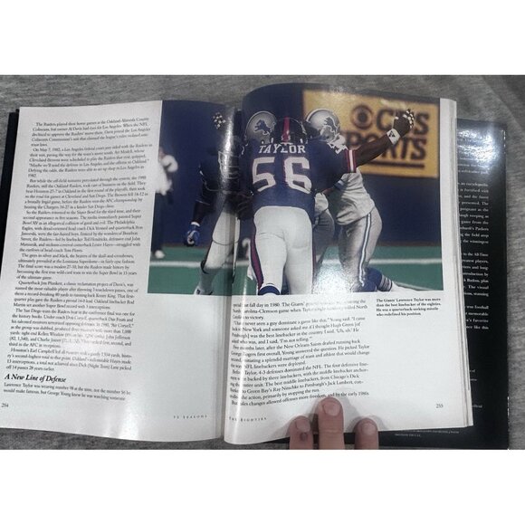 75 Seasons Big Complete Story of National Football League 1920 -1995 NFL Book - Picture 3 of 6